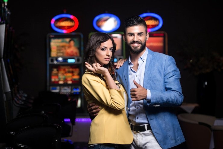 Live roulette table with professional dealer and multi-camera studio setup